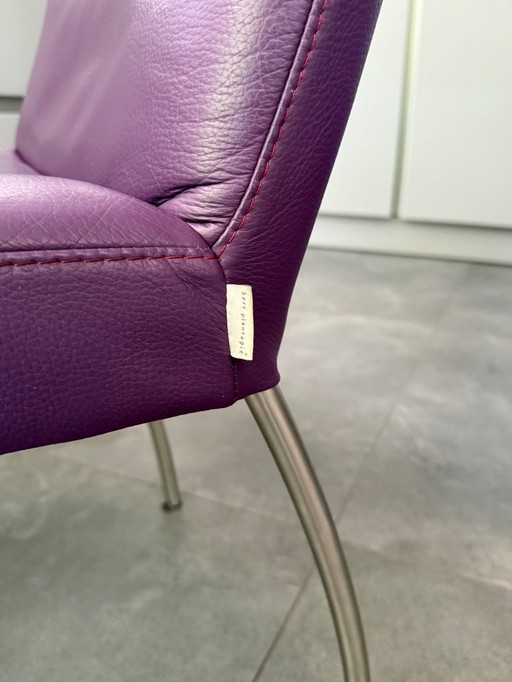 6 Leather Dining Chairs