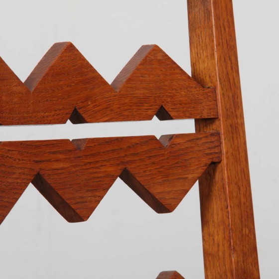 Image 1 of Set of 4 solid oak chairs from the 1950s