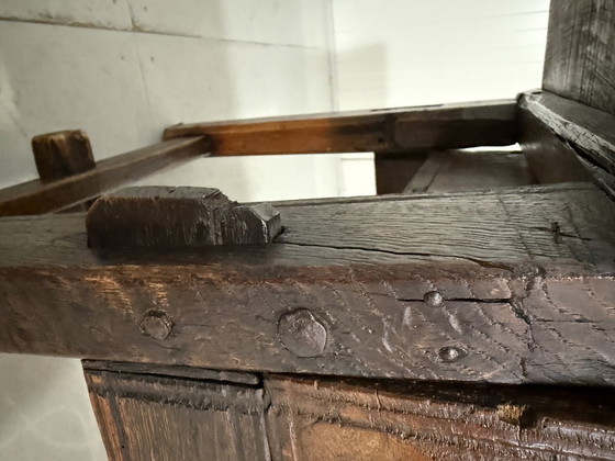 Image 1 of Brutalist Antique Spanish Coffee Table