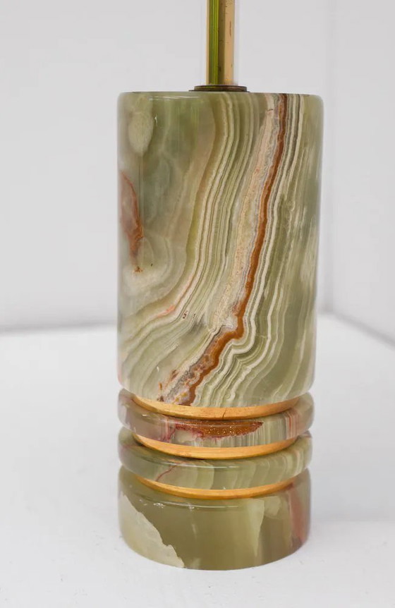 Image 1 of Mid-century modern Italian brass table lamp, 1970s