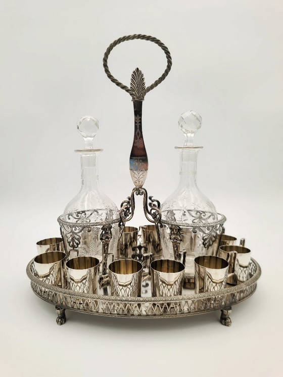 Image 1 of Cabaret Empire 18ème argent massif - Nicolas-Richard Masson orfèvre à Paris