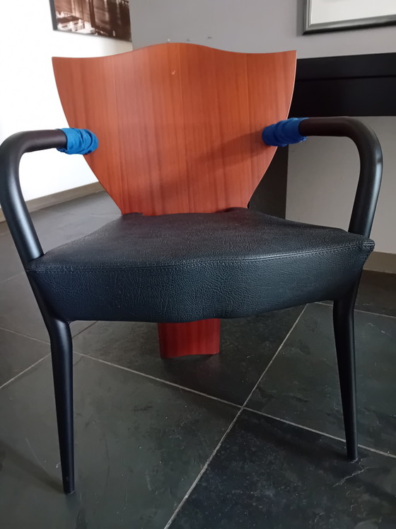 Sillas Borek Sipek Dalami – Sillas de comedor, Leather, Metal (photo 5 of 12)