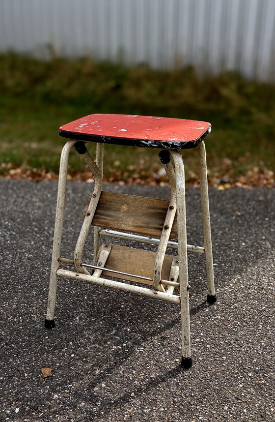 Scalini da cucina vintage – Brabantia, Sgabelli, Metal, Wood (photo 2 of 5)