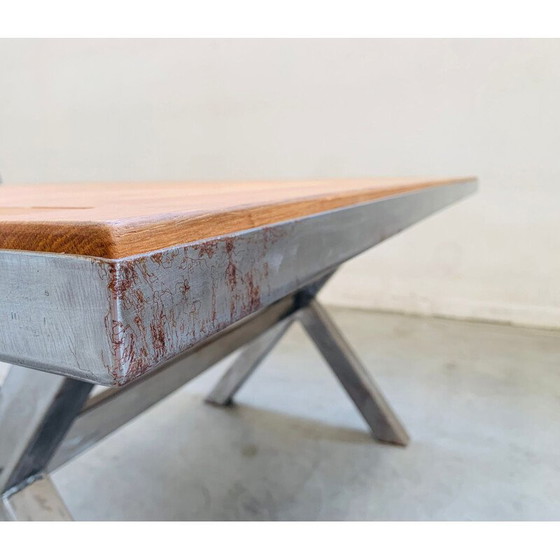 Image 1 of Vintage handcrafted teak table