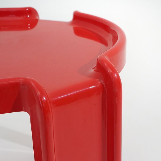 Image 1 of 3 coffee tables by Giotto Stoppino for Kartell, 1960s