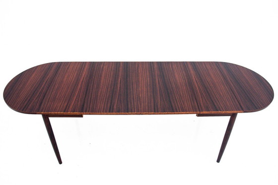 Image 1 of Table danoise en bois de rose, années 1960.