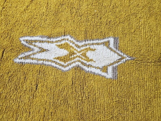 Image 1 of Alfombra marroquí hecha a mano, decorada, 200 cm x 300 cm.