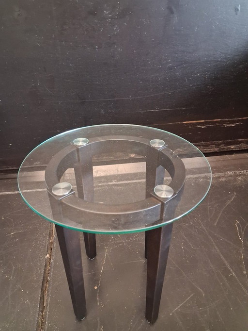 Beistelltisch aus Glas