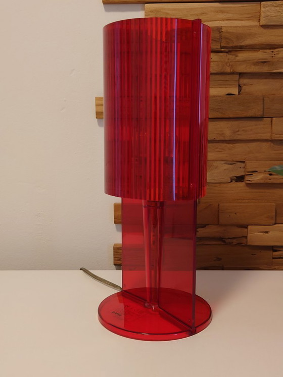 Vintage Kartell Style Table Lamp – PAN International, Plastic (photo 3 of 7)
