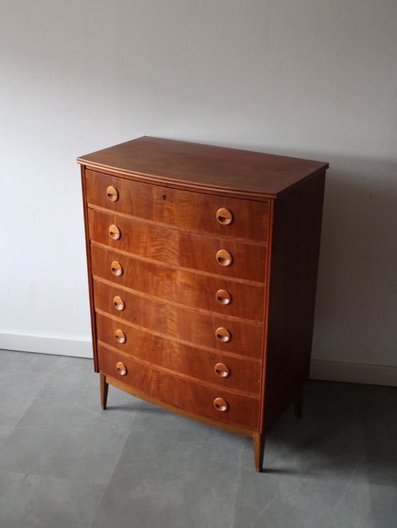 Image 1 of Vintage Deense ladekast in teak 