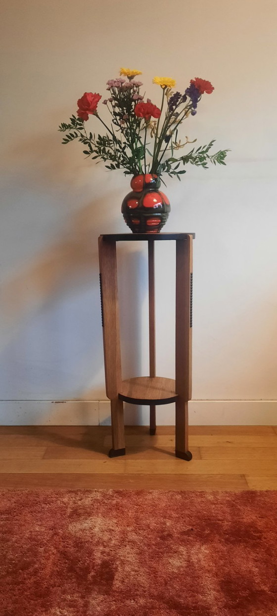 Image 1 of Tavolino/pianta Art Déco unico della scuola di Amsterdam