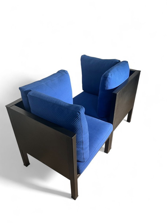 Image 1 of Pair of "Sity" armchairs for B&B Italia, Antonio Citterio