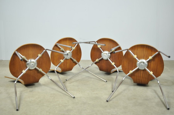 Image 1 of Fritz Hansen / Vintage Mosquito Dining Chairs / Arne Jacobsen / 1960S Denmark