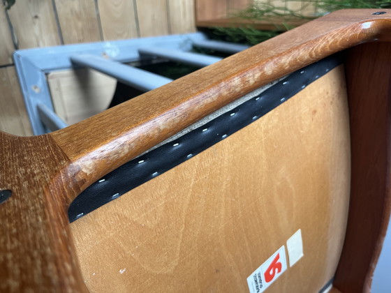 Image 1 of Vintage Deense stoelen van Vamdrup Stolefabrik - Mid Century Modern