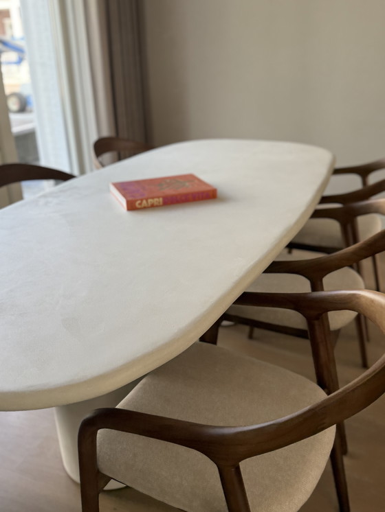 Image 1 of MORTEX table danoise ovale - nouveau - 220 x 110 cm