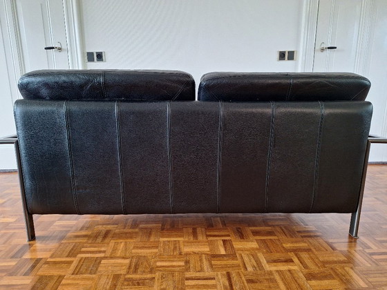 Image 1 of Design banken zwart leer