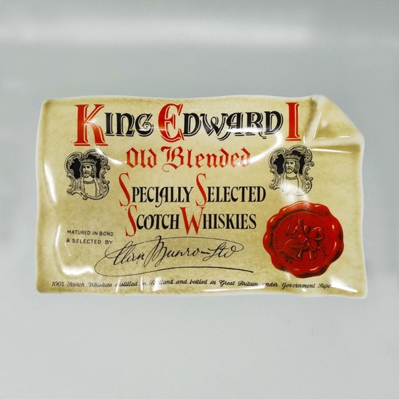 Catchall/Vide-Poche in porcellana "KING EDWARD I" di Piero Fornasetti, anni '60. Made in Italy. (photo 6 of 9)