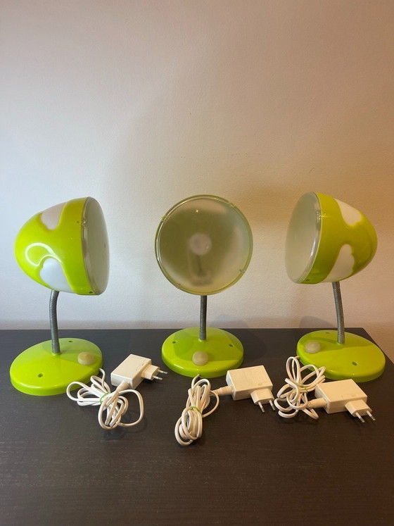 Image 1 of SKOJIG Vintage IKEA wand- of tafellamp - Groen - Dromerige wolkverlichting
