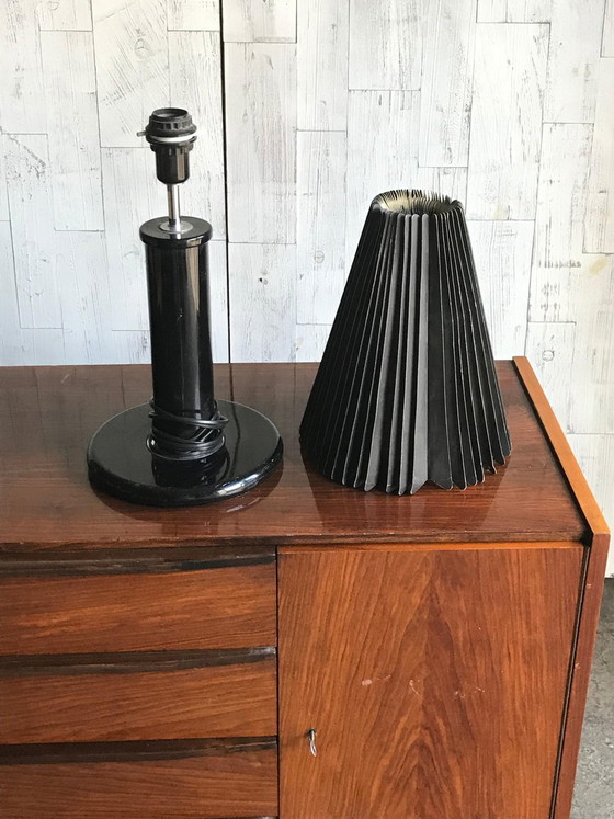 Lampada da tavolo Mid-Century Moderna, anni '50 – Lampade da tavolo, Carta, Metallo, Mid Century Modern (photo 3 of 7)