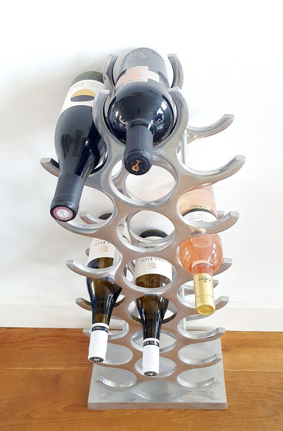 Image 1 of Casier à vin solide pour 21 bouteilles par Michael Noll (1990)