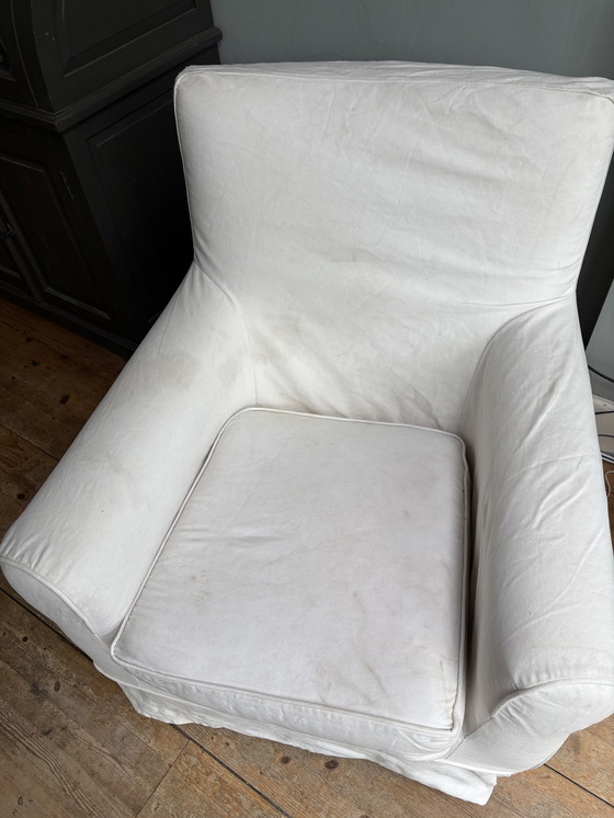 Image 1 of IKEA EKTORP Fauteuil – Comfortabel en Met Afneembare Hoes
