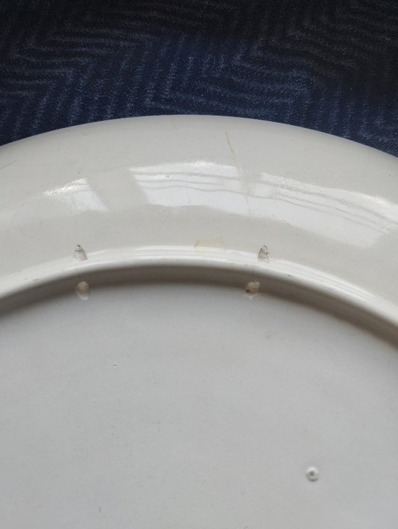 Image 1 of "Il Pesce", dipinto su ceramica, Fassianos, 1978