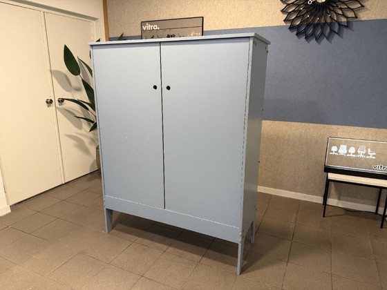 Image 1 of Piet Hein Eek | Armario Crisis de 2 puertas | Gris/Verde | 1 pieza