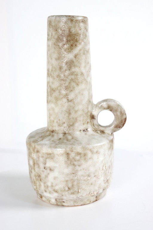 Vase gris nuageux vintage