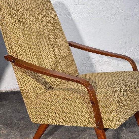 Image 1 of Twee Jaroslav Smidek fauteuils, jaren 60