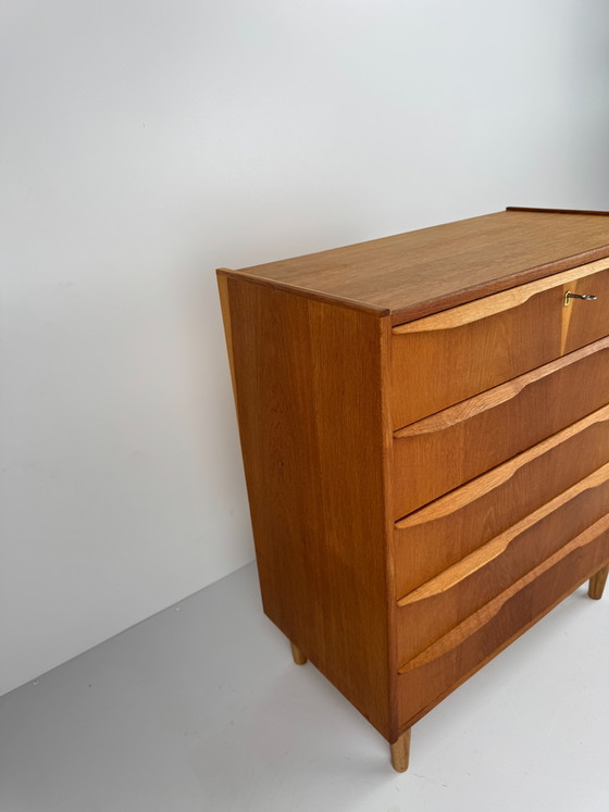 Image 1 of Commode en chêne danois, Danemark, années 1960
