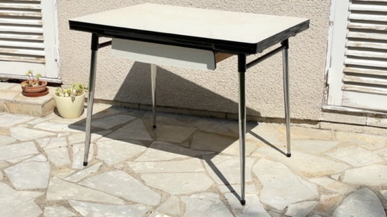 Image 1 of Vintage Formica Desk