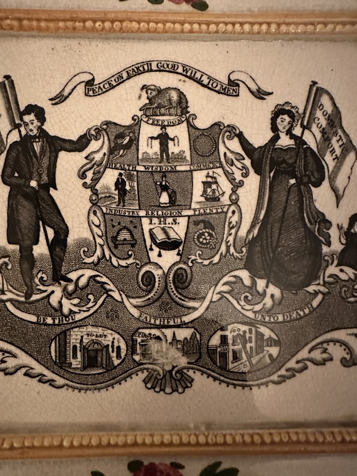 Temperance Society plaquette 1830-45