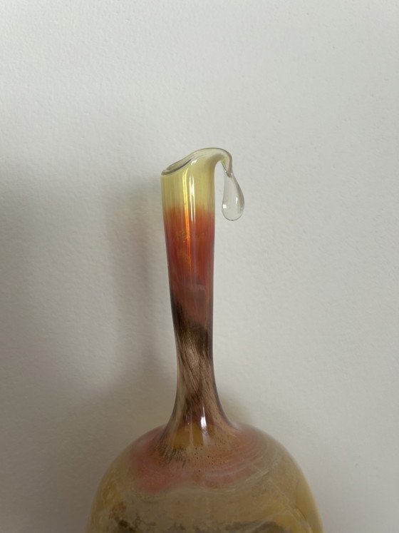 Vase Soliflore H. GIESA 0559 - Studio Art Glass / Deutsches Studioglas 19cm – H GIESA (photo 4 of 6)