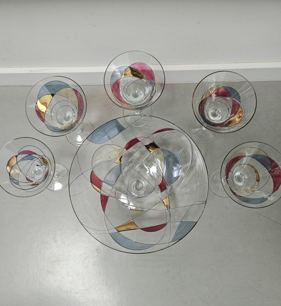 Image 1 of Antoni Barcelona Sagrada Martini glazen en schaal
