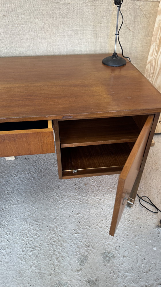 Image 1 of Vintage Freestanding Executive Desk