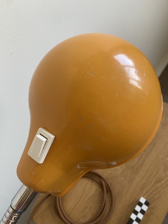 Image 1 of Gele Italiaanse Design Tafellamp | Rimsa 1960