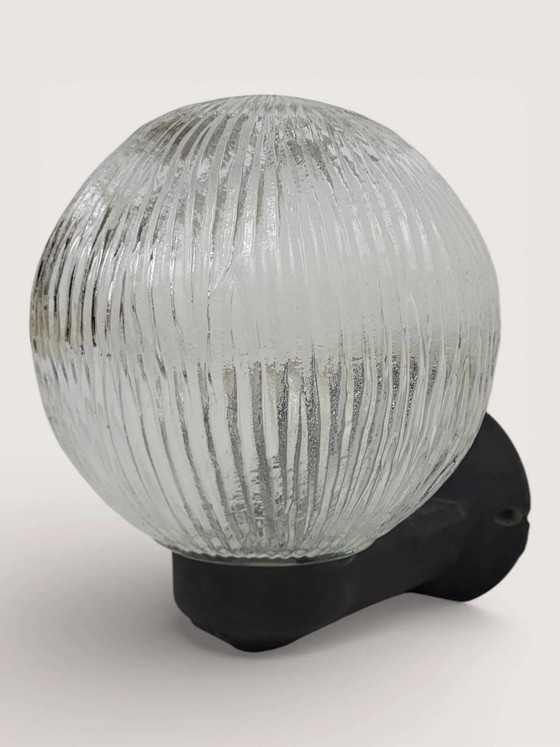 Applique da esterno, anni '70 – Crystal, Glass (photo 3 of 11)