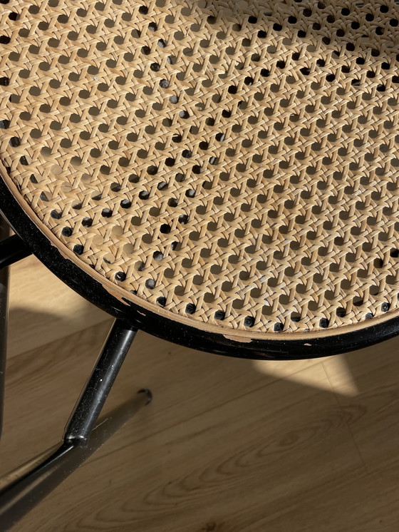 Image 1 of Vintage Tube Frame Webbing Chairs (3 Pieces)
