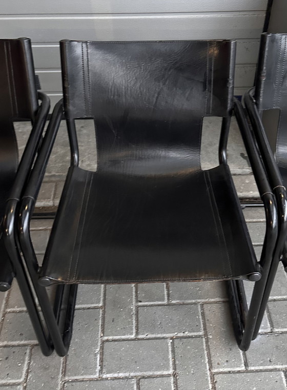 Image 1 of 6x alinea Veam Mart Stam design stoelen