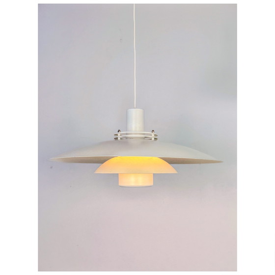 Lampe bol scandinave vintage de Form Light, Danemark, années 1970 – Suspensions, Metal (photo 2 of 12)