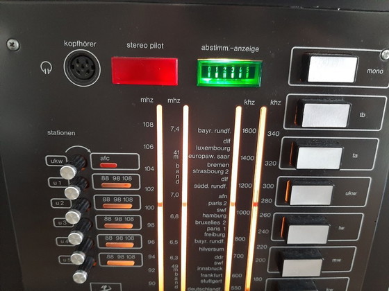 Image 1 of Tocadiscos Rosita Commander Luxus Vintage stereo space age