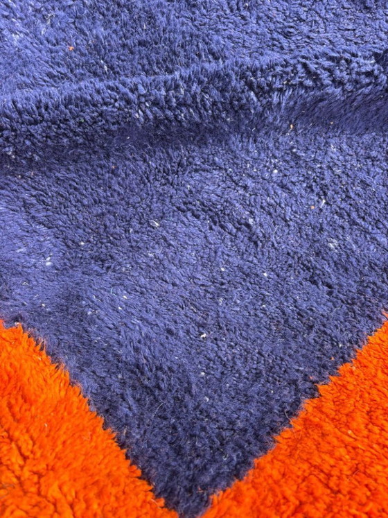Image 1 of Marokkaans wollen tapijt – Uniek ontwerp & handgemaakt 200cmx300cm