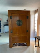 Antiker chinesischer Brautschrank