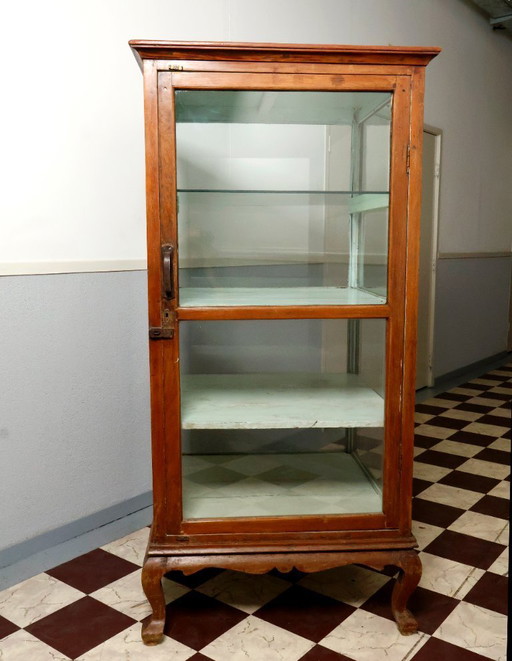 Vintage wooden display case