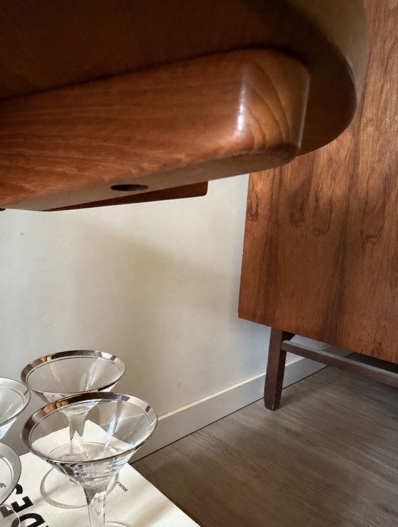 Danish design Mid Century teak serving trolley, Bar carts, Wood, Brown (photo 4 of 7)