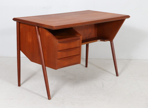 Bureau/Lady Desk de Gunnar Nielsen pour Tibergaard, Danemark, années 1950
