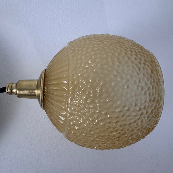 Image 1 of ANCIEN LUSTRE CASCADE 4 FEUX VINTAGE