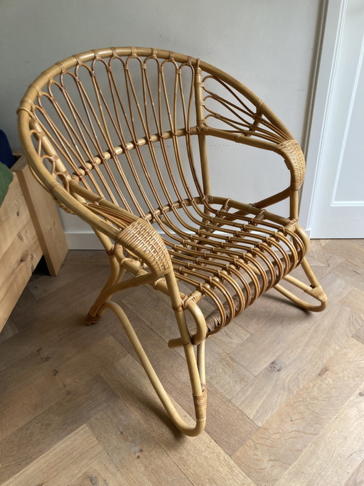Fauteuil bohème en rotin – Rattan (photo 2 of 8)