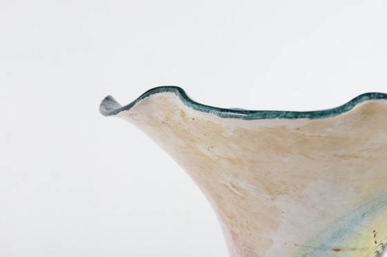 Image 1 of Unique Italian glazed floor vase from 1960’s