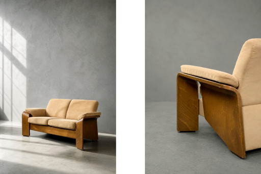 Mid-Century Norwegian Modern Pegasus 2-Seater Sofa with Low Back from Ekornes, 2000s